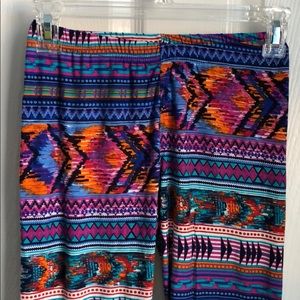 Blue & Purple pattern Leggings!!